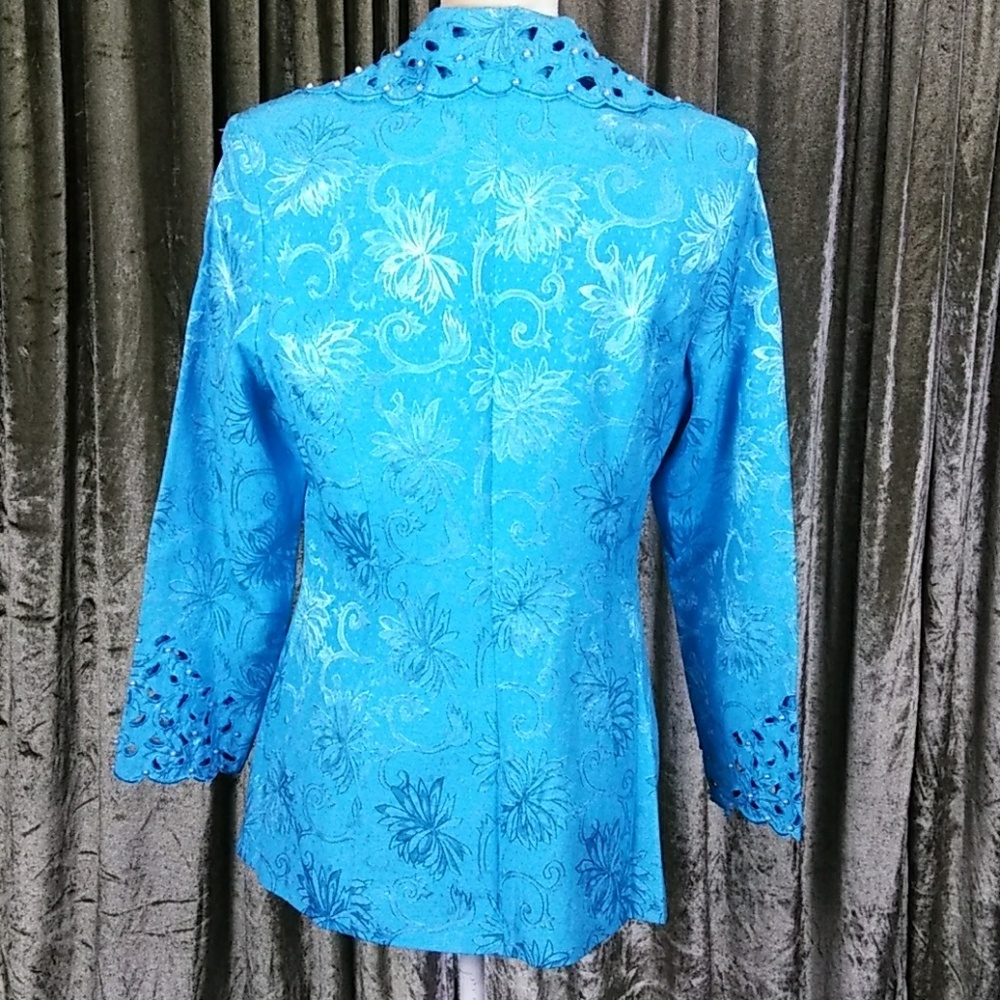 Size 10 Mark Blue Jacket - Picture 4 of 6
